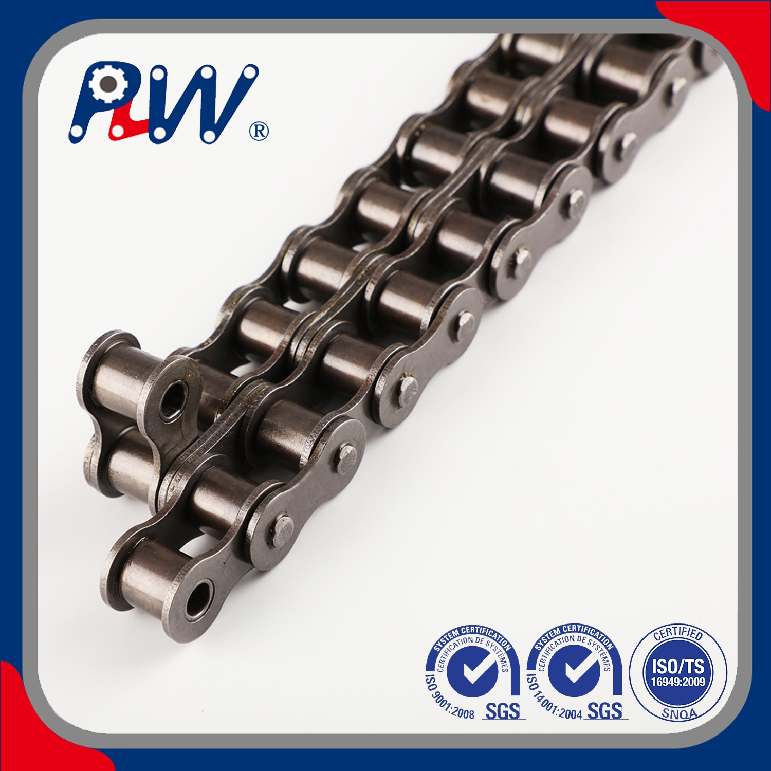 Short Pitch Precision Roller Chain (B Series) Duplex Roller Chains
