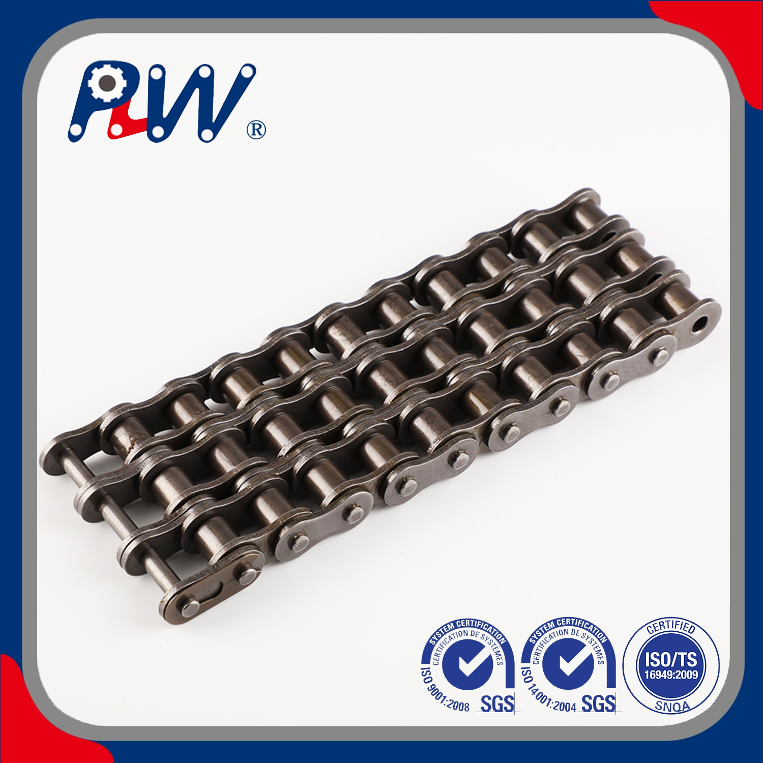 Short Pitch Precision Roller Chain (B Series) -Triplex roller chains & bushing chains
