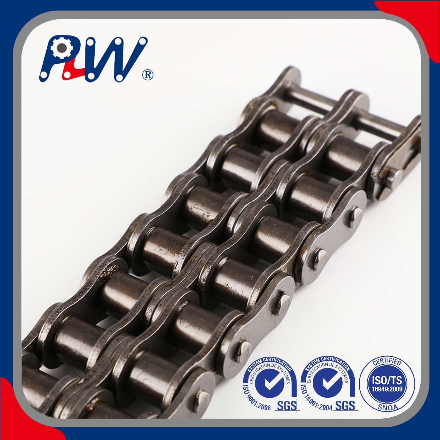 Short Pitch Precision Roller Chain (B Series) Duplex Roller Chains