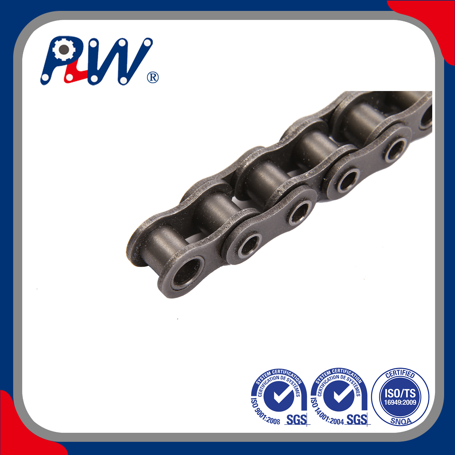 Professional China Factory Supply Hollow Pin Conveyor Roller Chain
