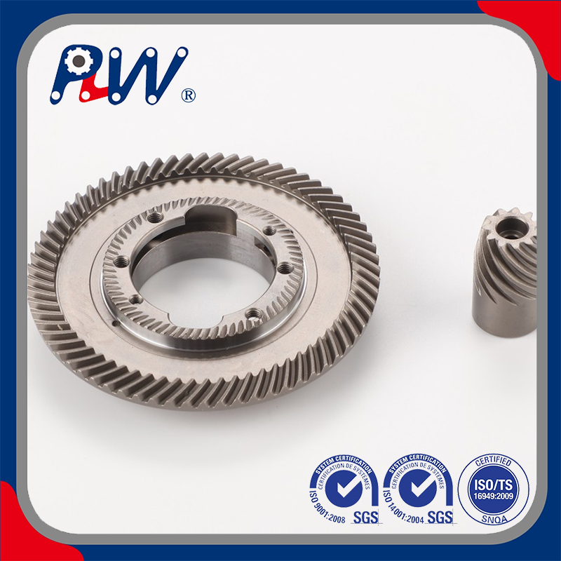 High-Precision Spiral Gear - Alloy Steel for Heavy-Duty Industrial Power Transmission