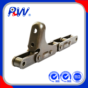 C TYPE STEEL AGRICULTURAL CHAIN WITH ATTACHMENTS-CA2060-C6E