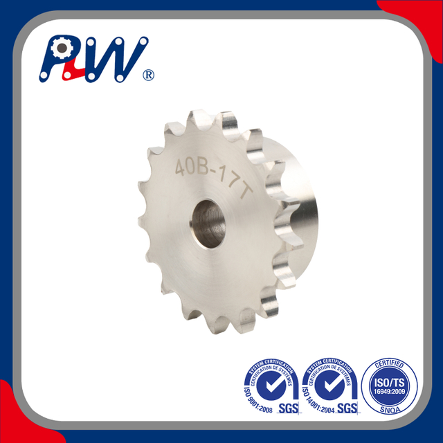 PLW Source Factory Price Manufacturing Nylon Stainless Steel OEM Stock Conveyor Roller Chain Sprockets