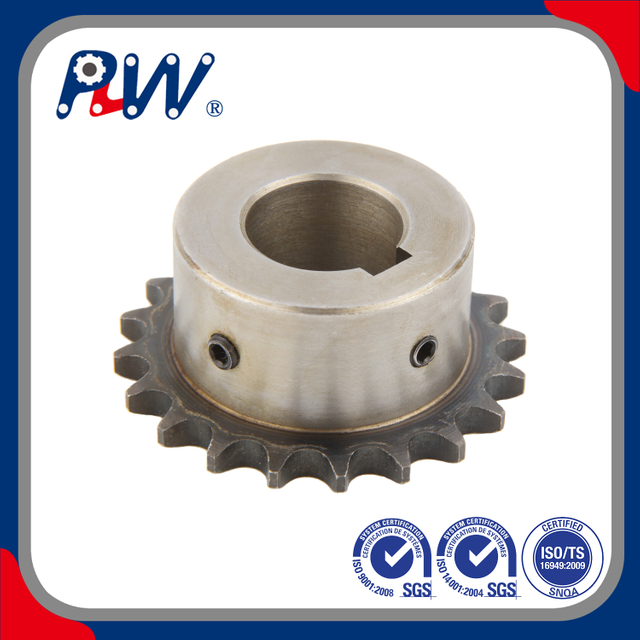 PLW Industrial Standard Custom Carbon Steel Stainless Steel Simplex Duplex Plate Wheels Drive Conveyor Roller Chain Sprocket for Power Transmission