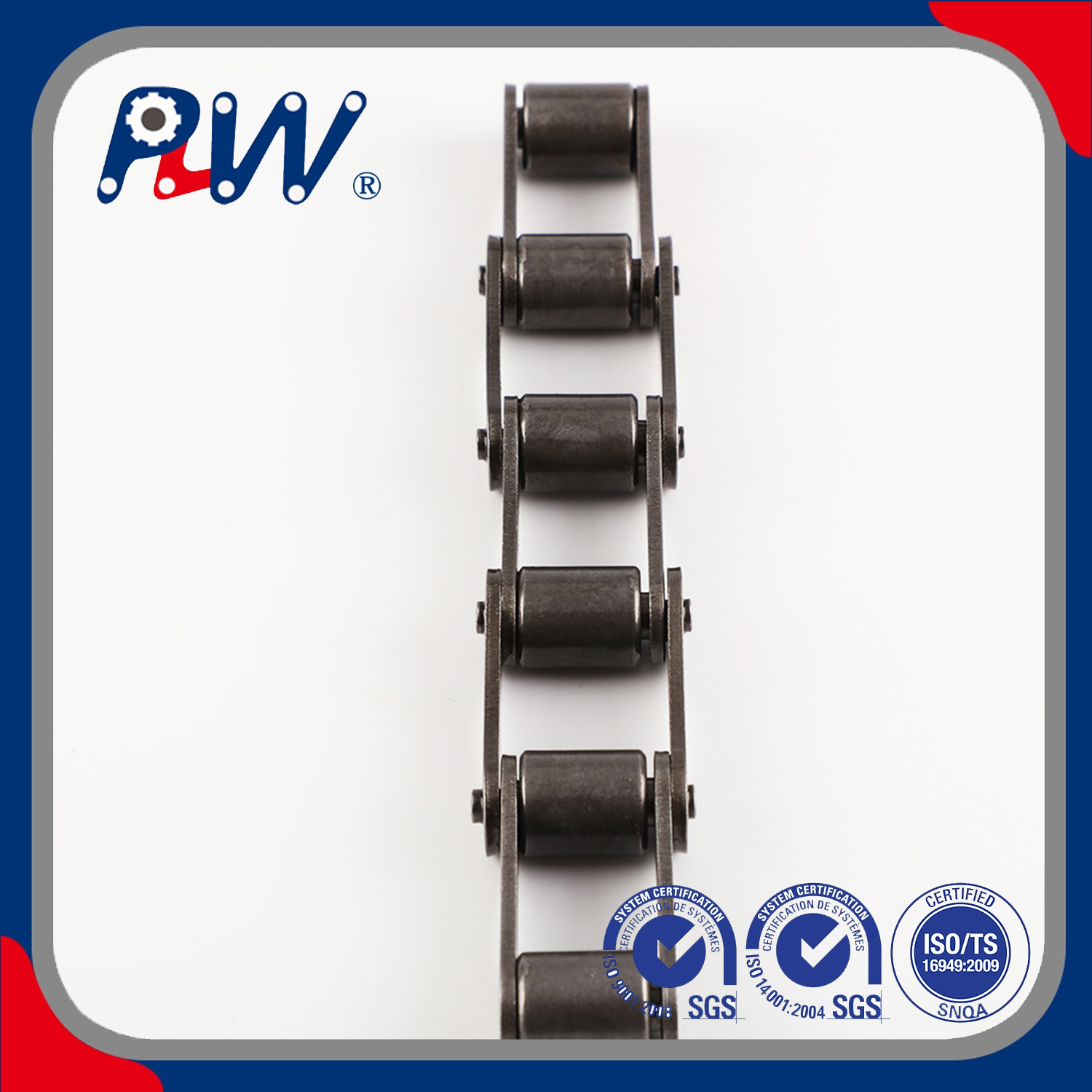 CA Type Precision Steel Agricultural Chains, High Performance