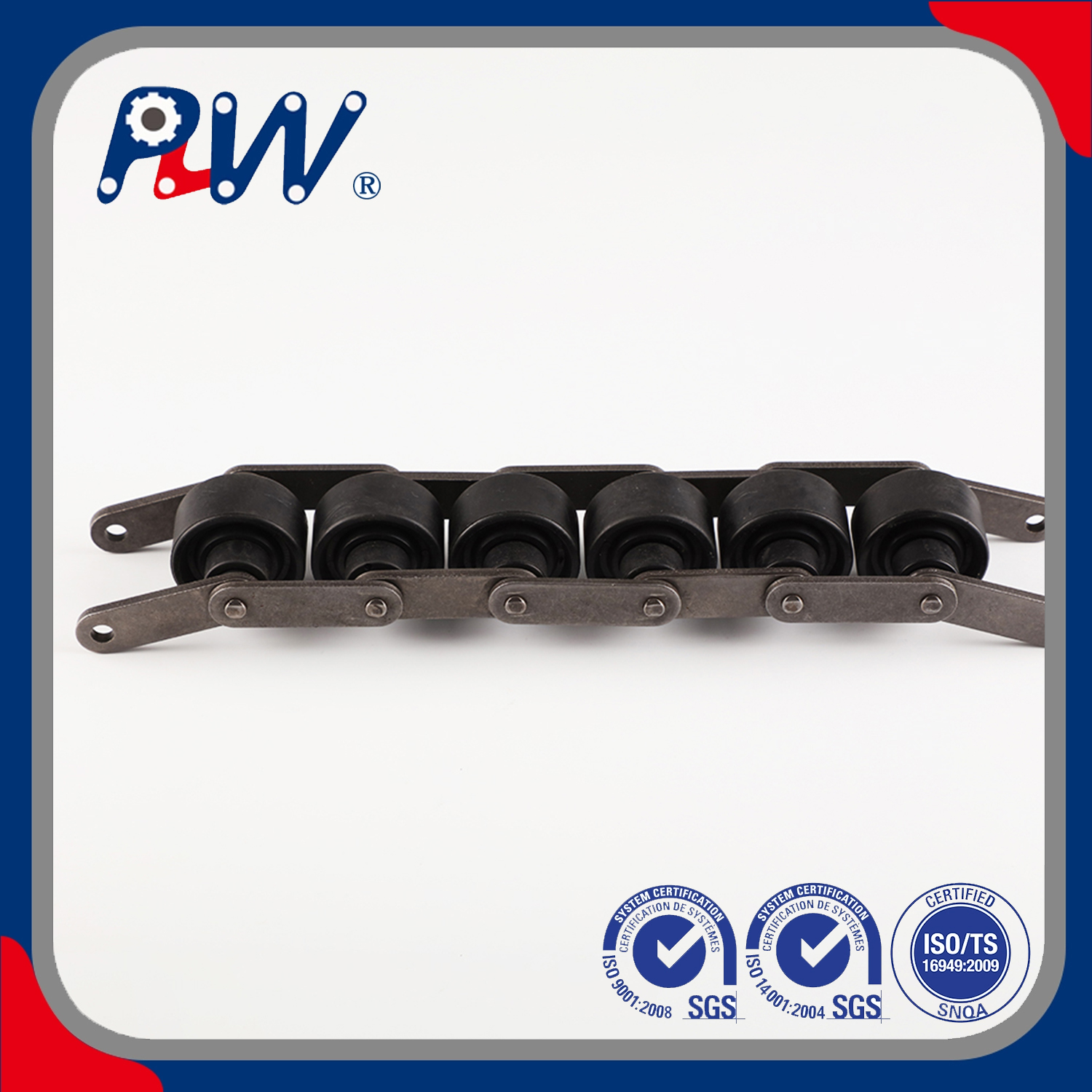 Industrial Grade Dual Link Chains, High-Tensile Strength