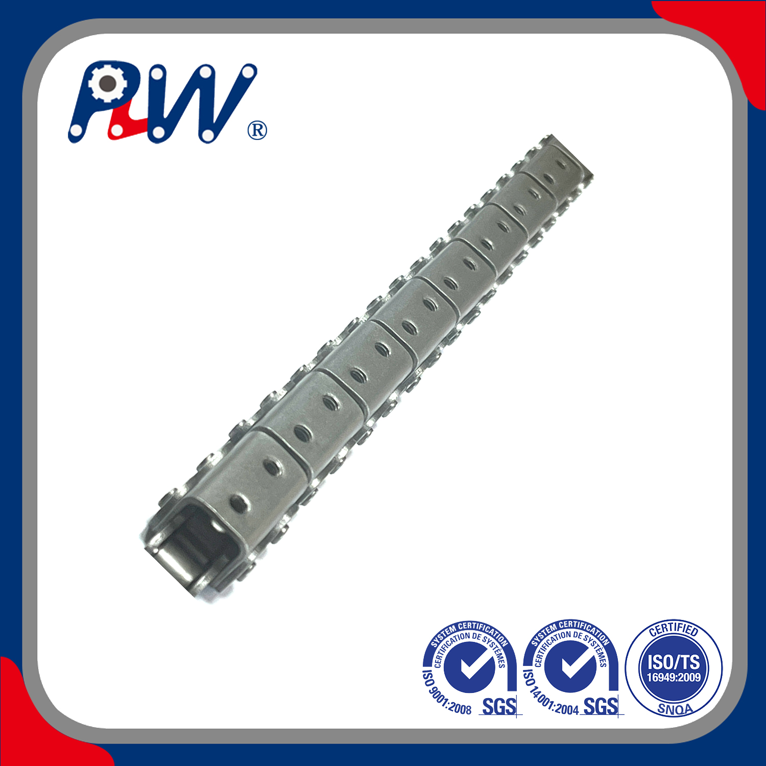 Factory China Professional Wholesale Price Good Quality High Precision Conveyor Chain With U Type Attachments