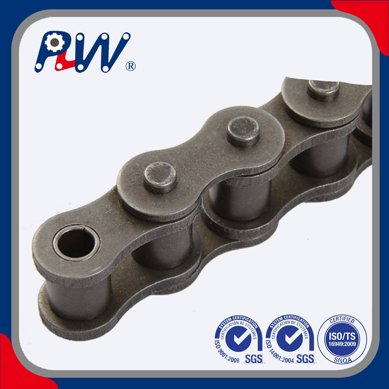 Short Pitch Precision Roller Chain (A Series) -Multiple strand roller chains
