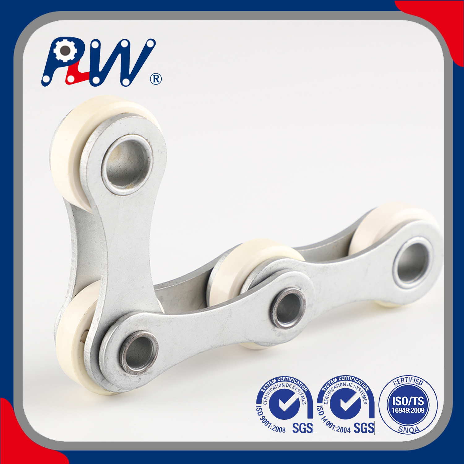 Conveyor Transmission Motorcycle Industrial Carbon Steel Roller Chain Short Pitch Precision Hollow Pin Chain