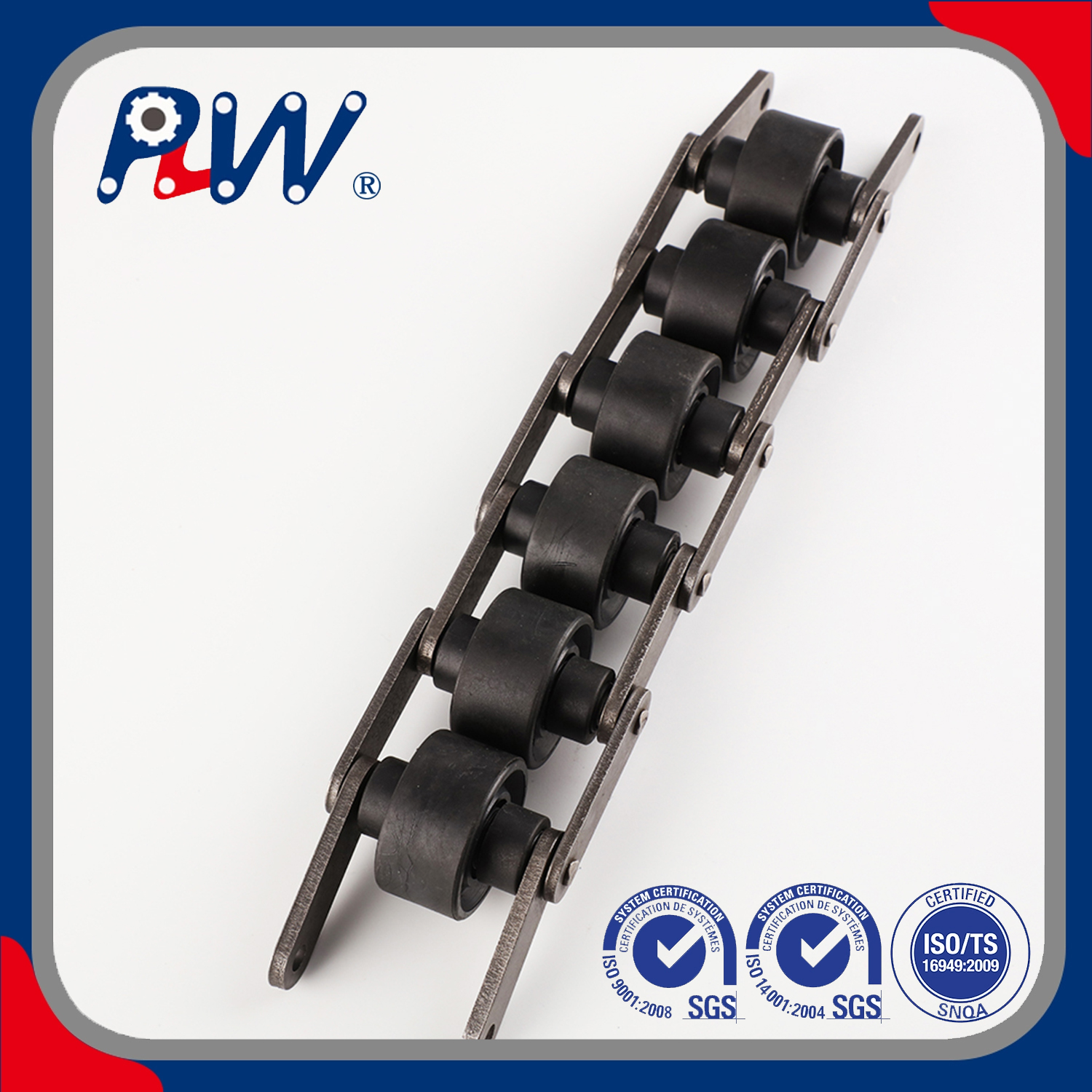 Industrial Grade Dual Link Chains, High-Tensile Strength