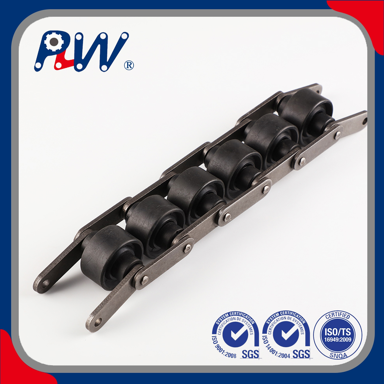 Industrial Grade Dual Link Chains, High-Tensile Strength