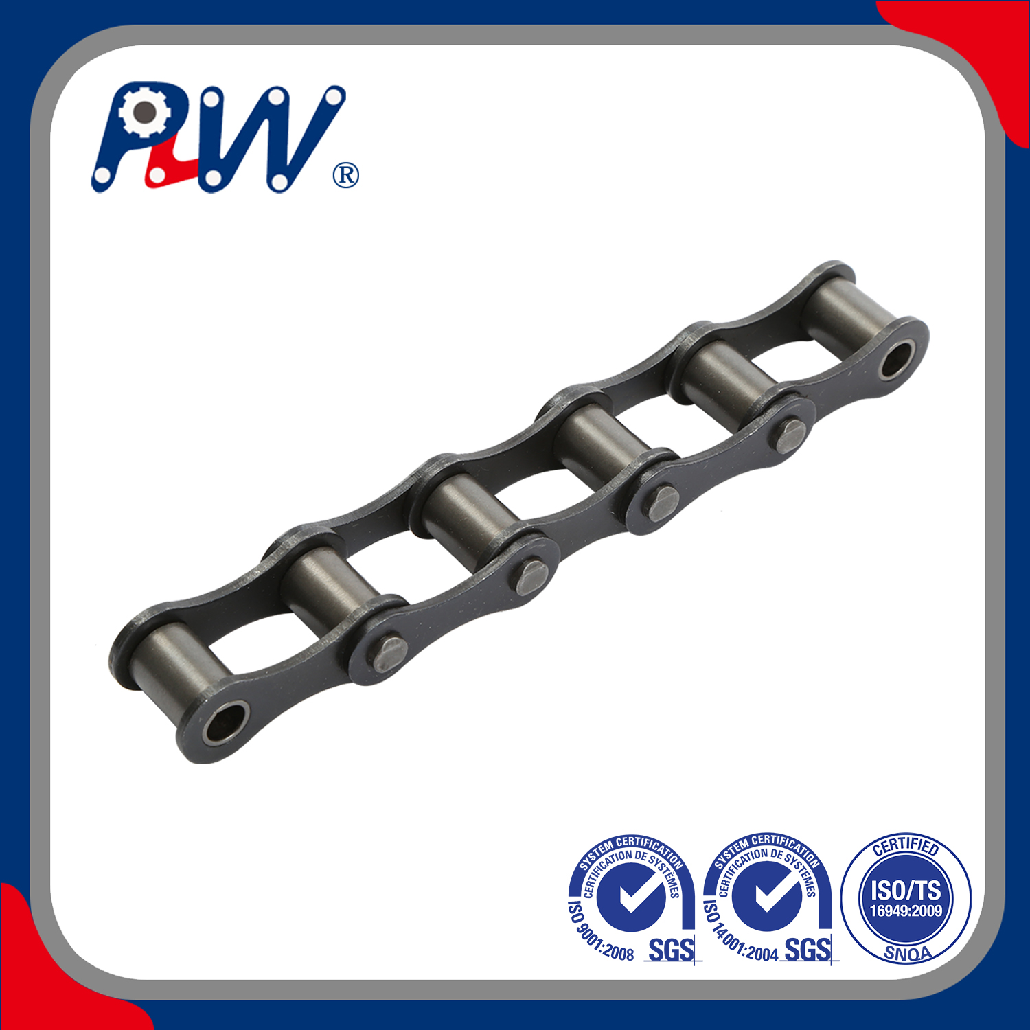 DIN/ISO Double Pitch Transmission Chain 