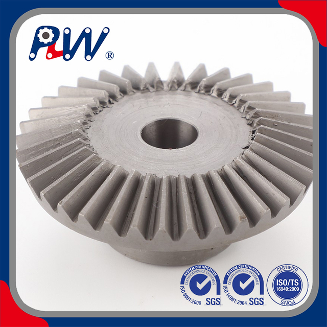 High-Precision Straight Bevel Gear - Alloy Steel for Heavy-Duty Right-Angle Transmission