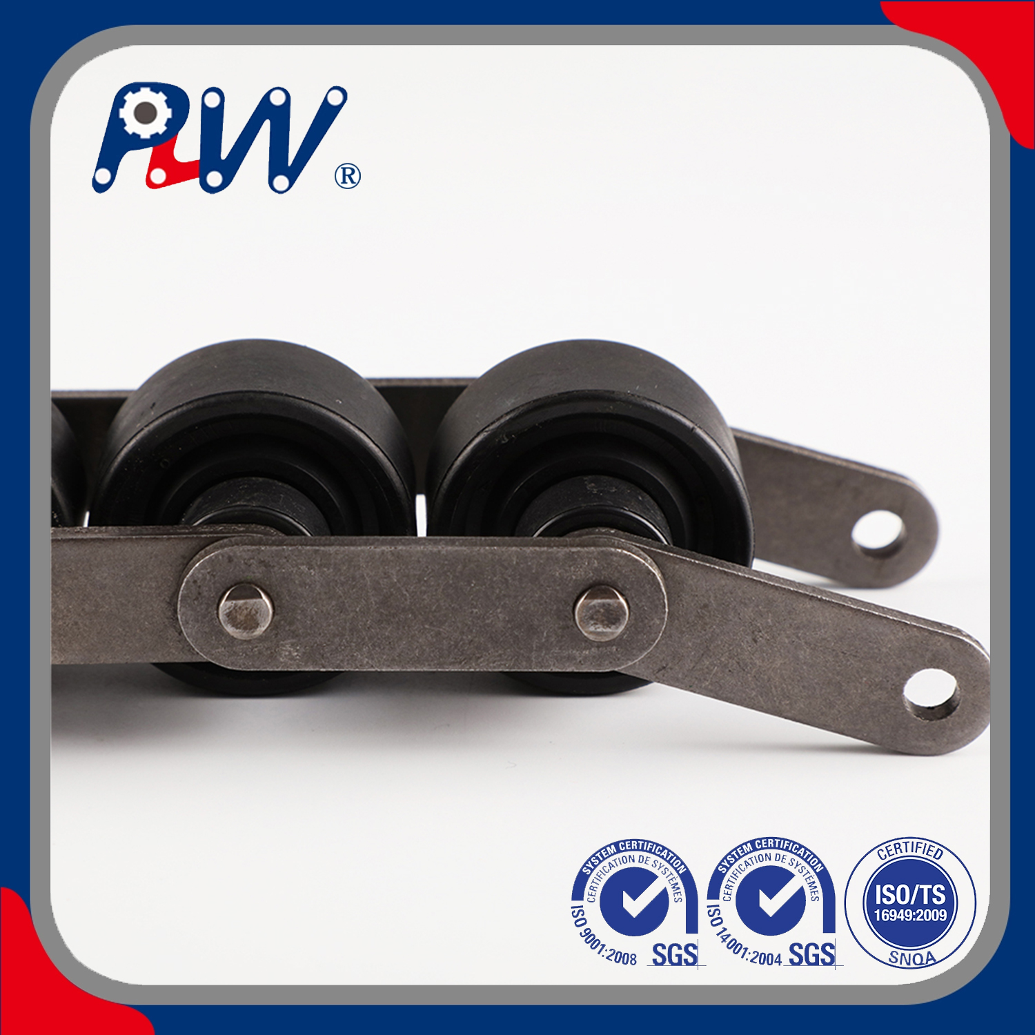 Industrial Grade Dual Link Chains, High-Tensile Strength