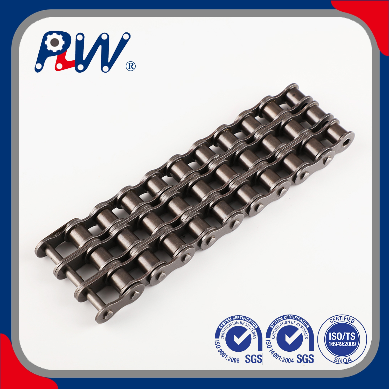 Short Pitch Precision Roller Chain (B Series) -Triplex roller chains & bushing chains