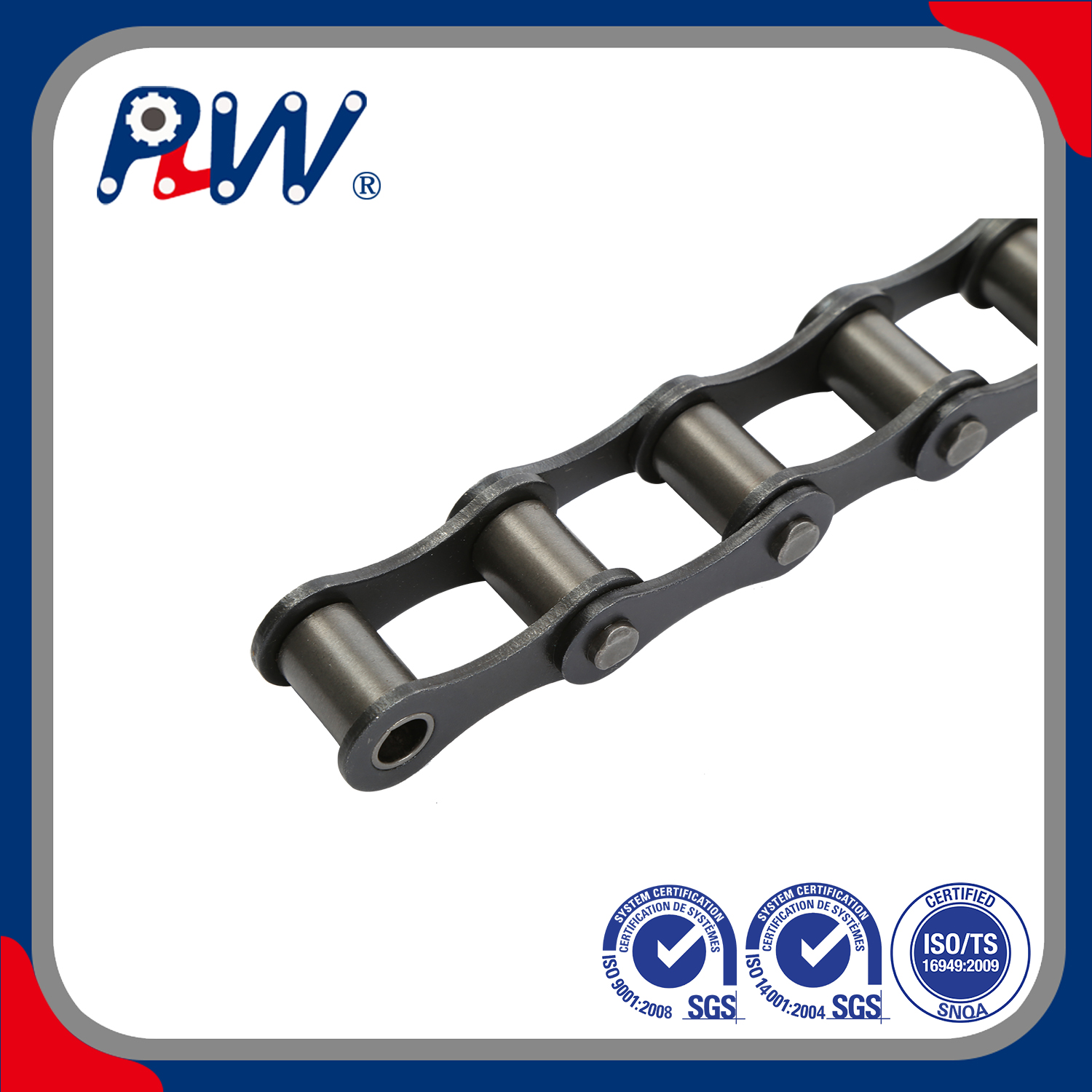 DIN/ISO Double Pitch Transmission Chain 