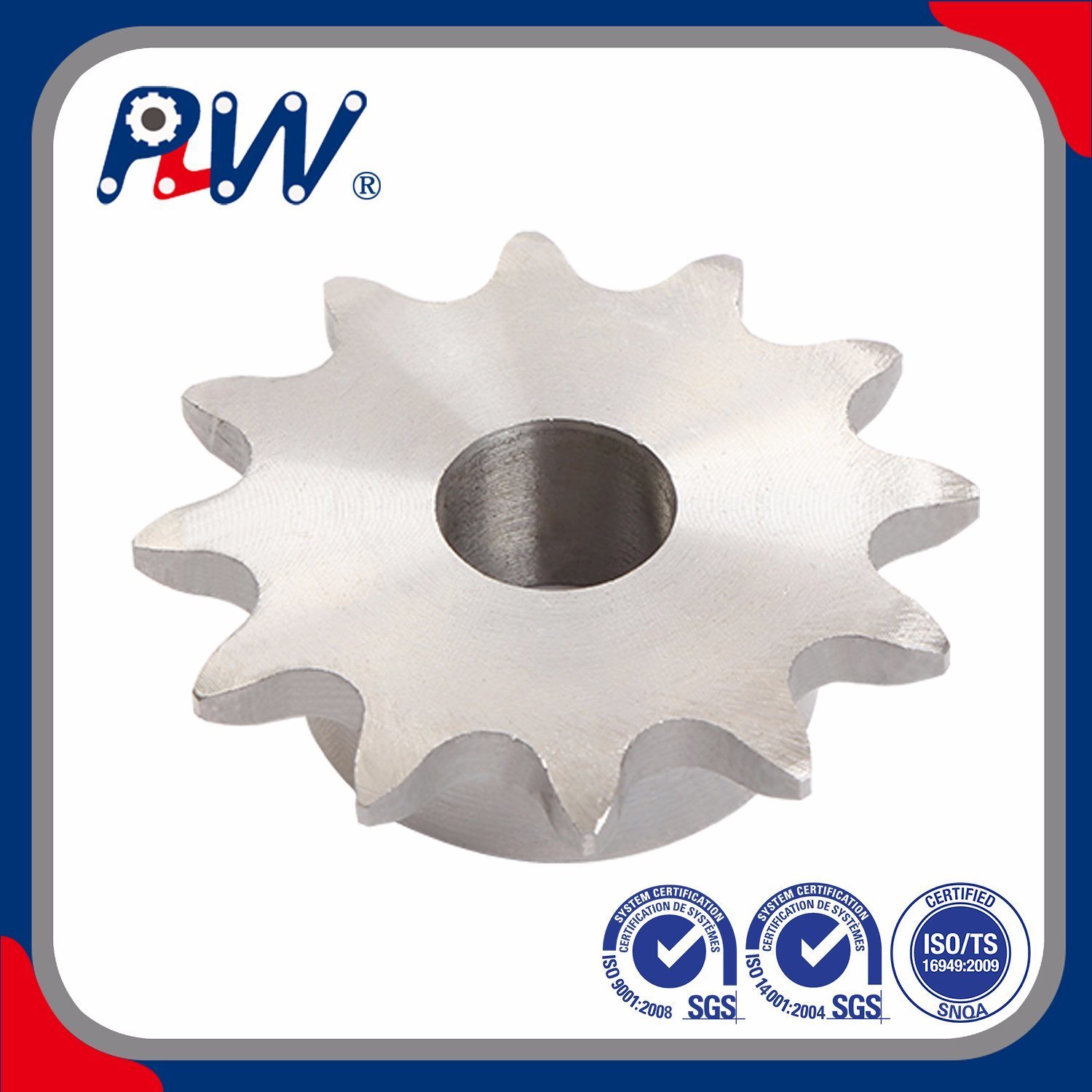 High Precision Industrial Standard Teeth Hardened Roller Chain Sprocket for Industry Area