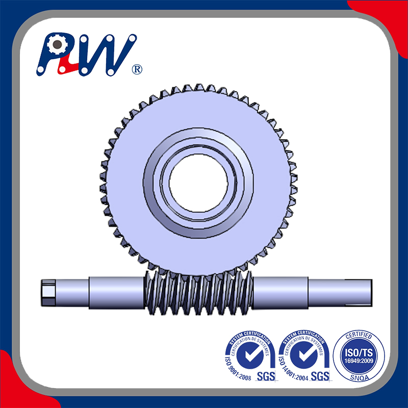 High-Efficiency Worm Gear Assembly