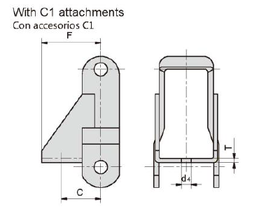 Steel Pintle Chains With Attachments