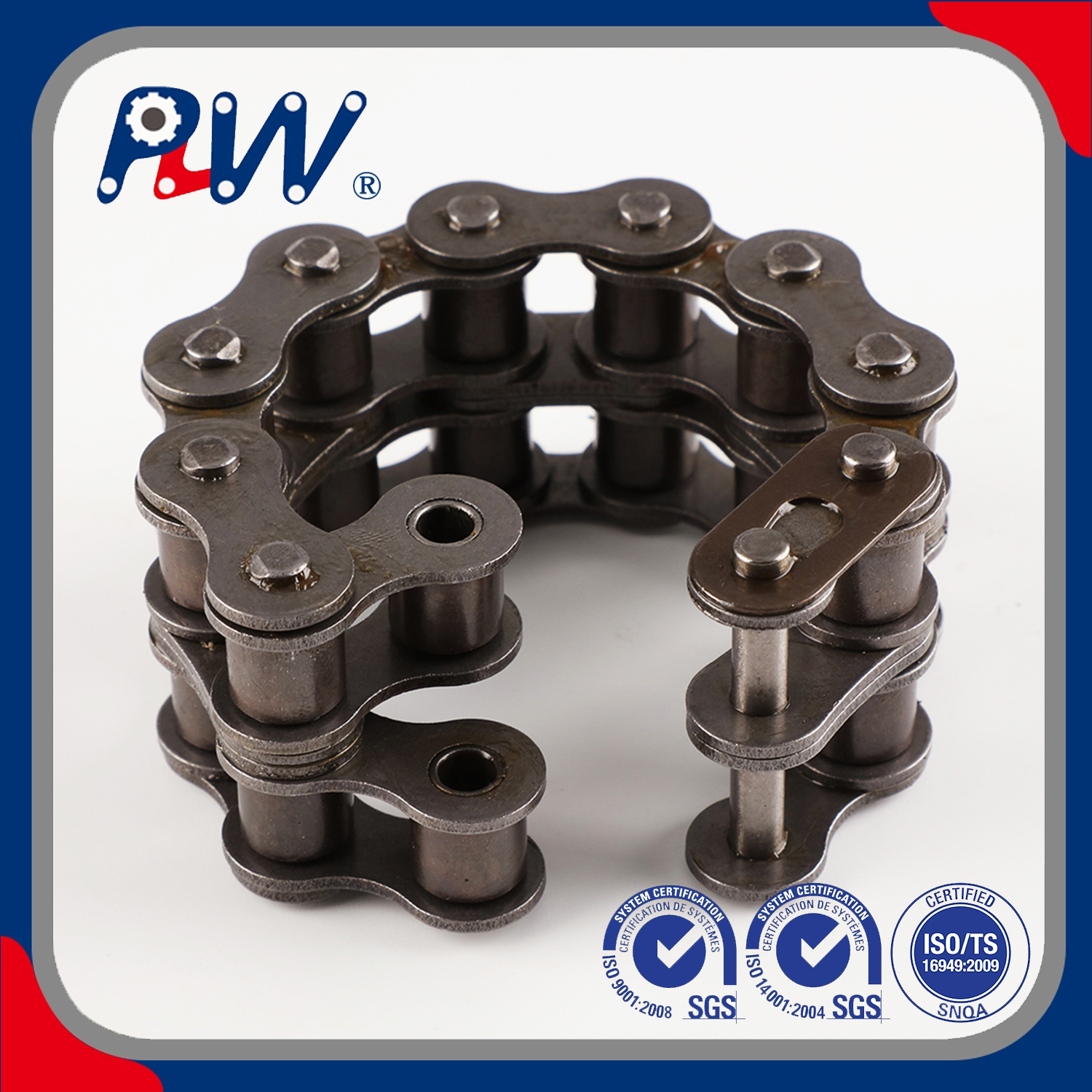 Short Pitch Precision Roller Chain (B Series) Duplex Roller Chains