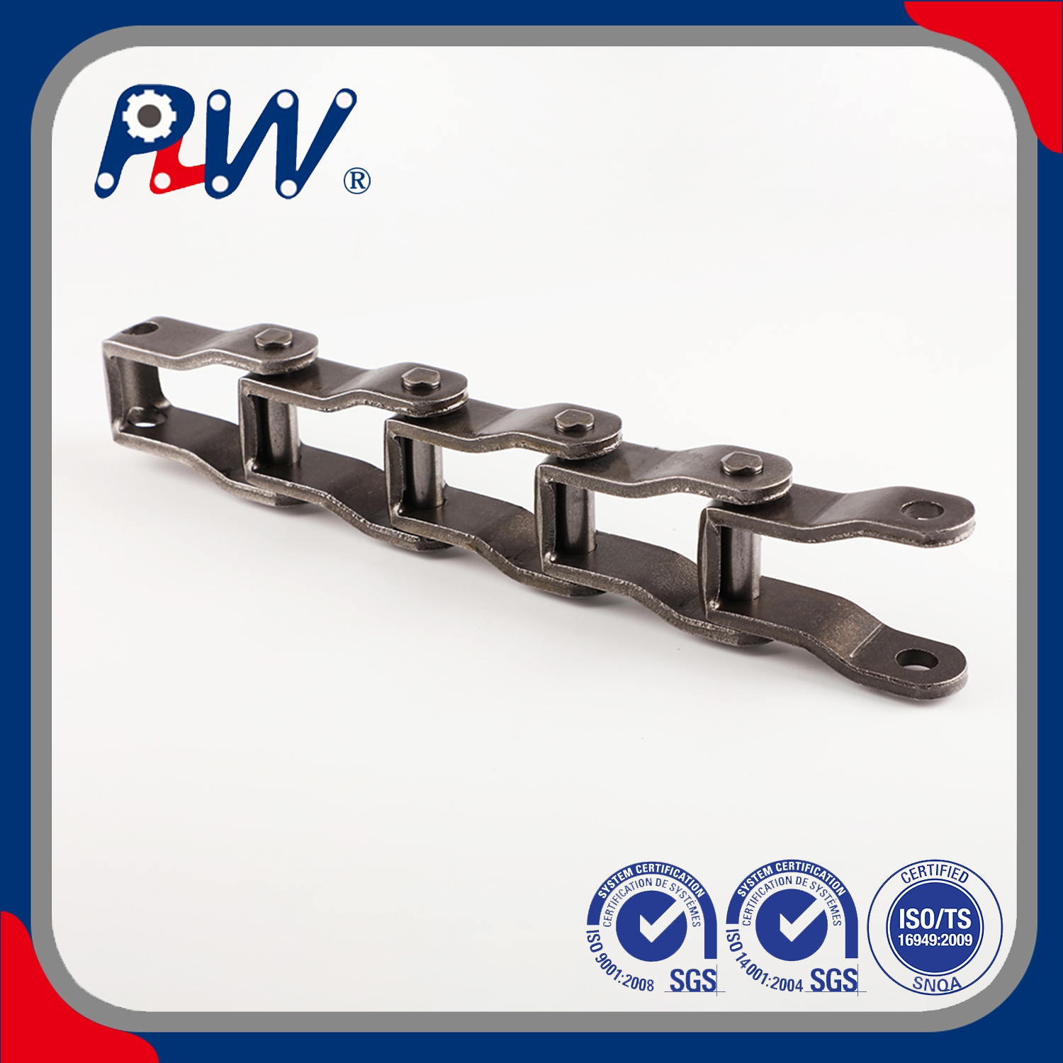Steel Pintle Chains With Attachments