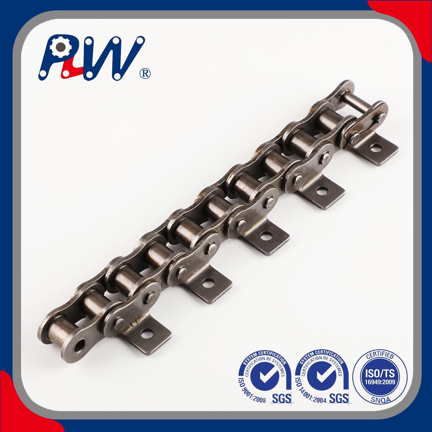 Precision Welded Steel Chains with Custom Attachments
