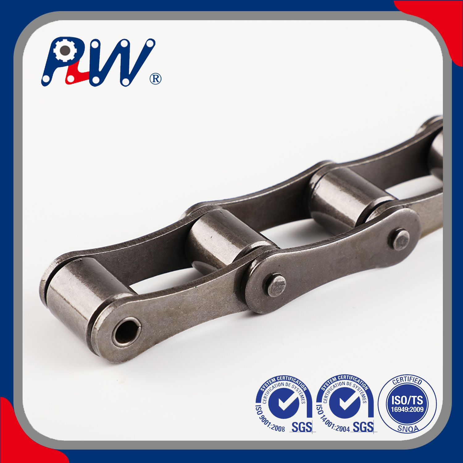 CA Type Precision Steel Agricultural Chains, High Performance