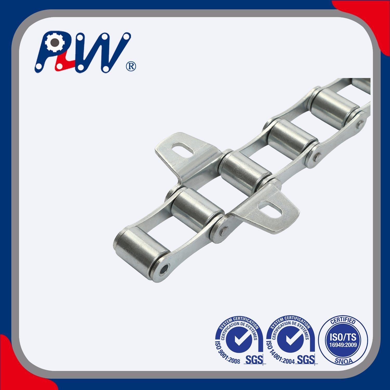 Good Service High Precision Machinery Engineering Industrial Competitive Price Agricultural Chain with Attachment