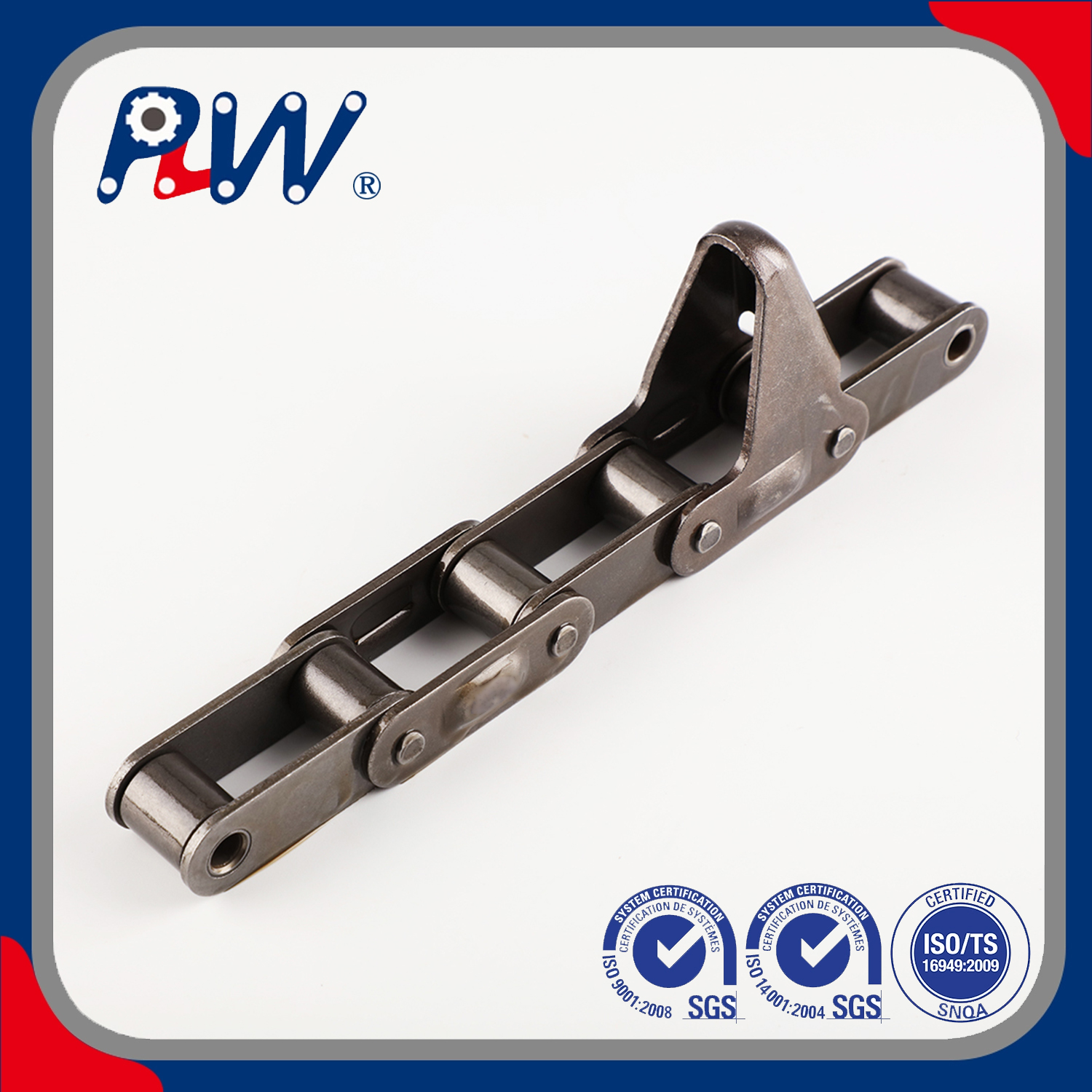 CA2060-C6E Robust Agricultural Chain, Steel Build with C6E Attachments