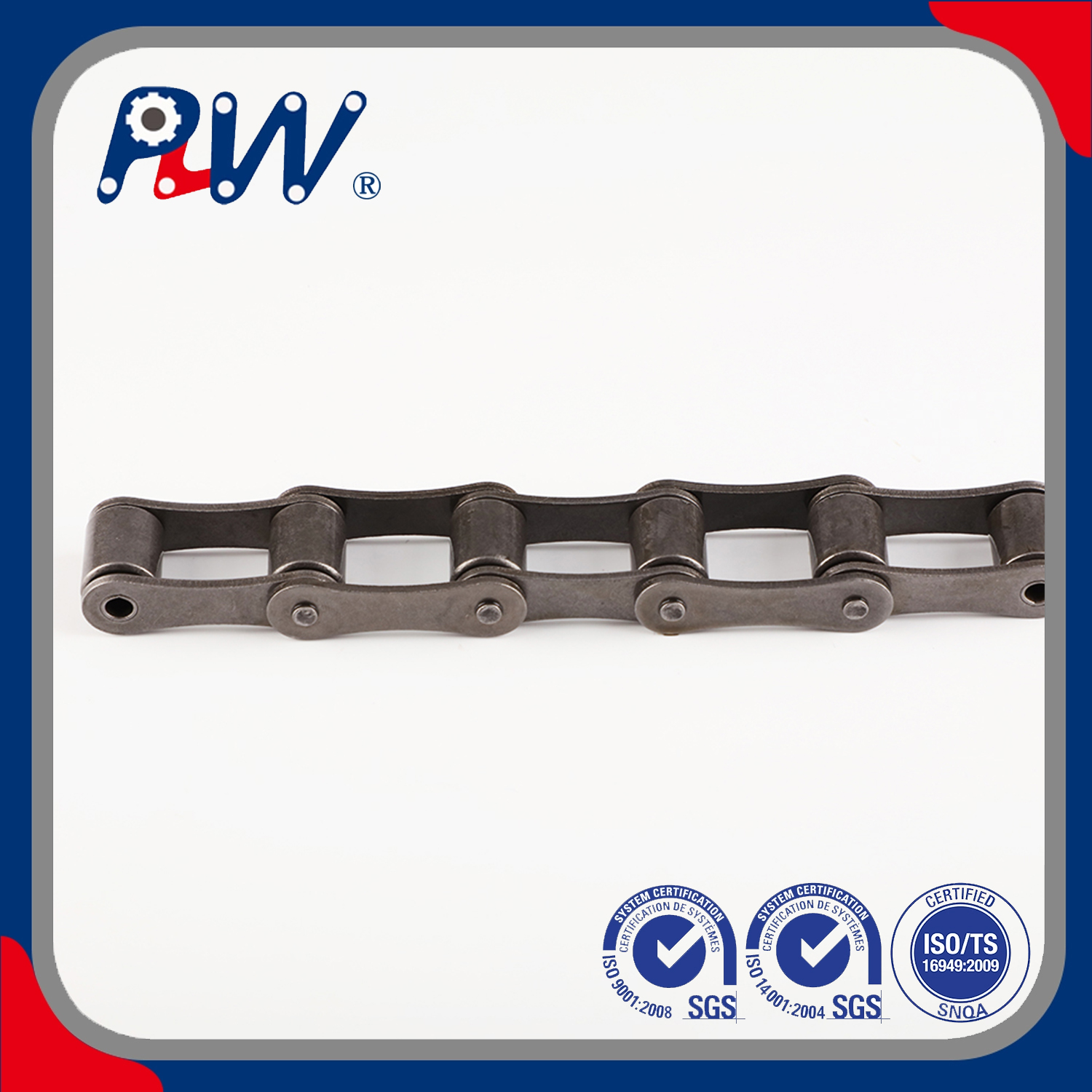 CA Type Precision Steel Agricultural Chains, High Performance