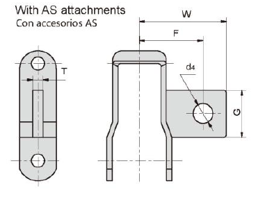 Steel Pintle Chains With Attachments