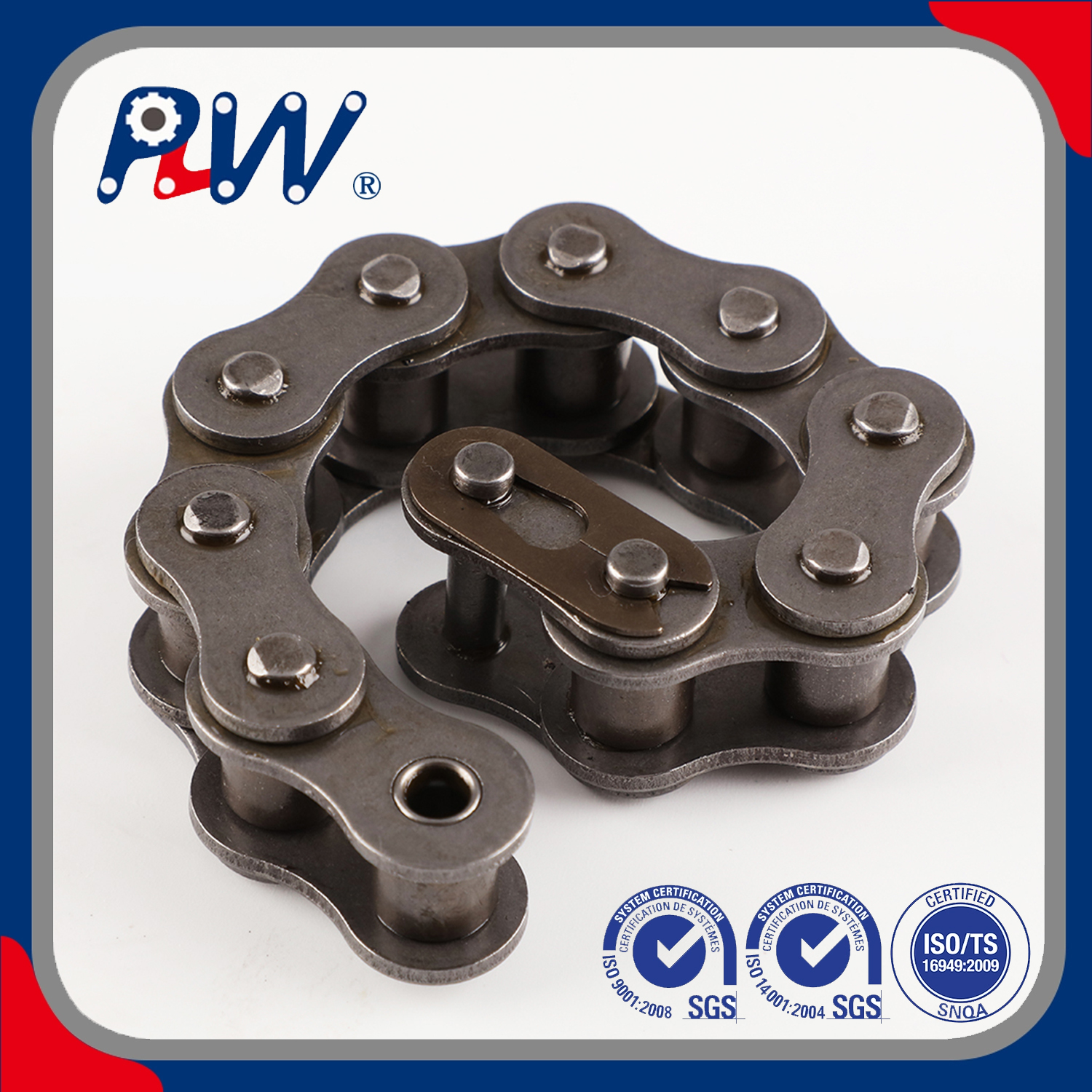SP Series Durable Short Pitch Industrial Roller Chains