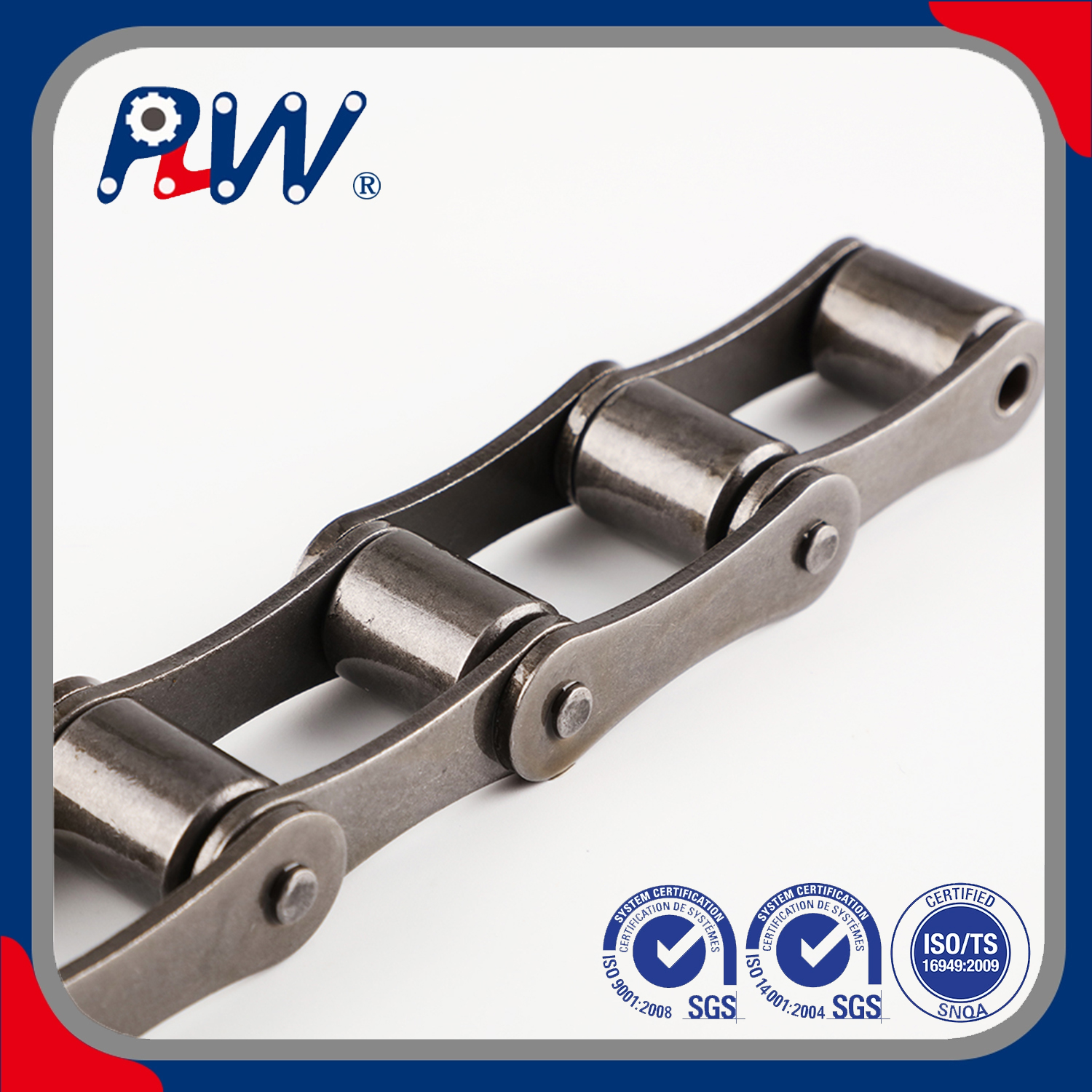 CA Type Precision Steel Agricultural Chains, High Performance