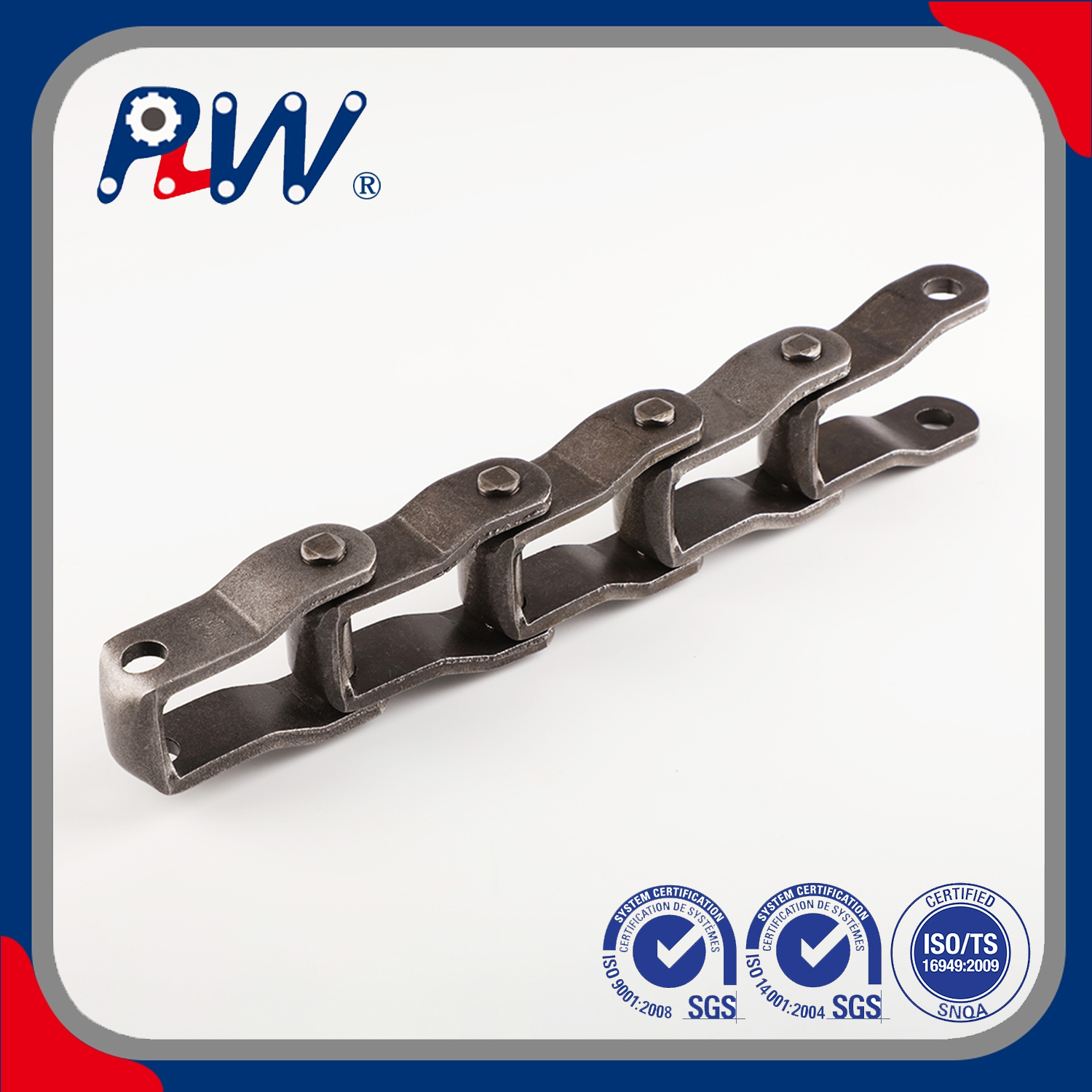 Steel Pintle Chains With Attachments