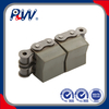 ROLLER CHAIN WITH VULCANISED ELASTOMER PROFILES