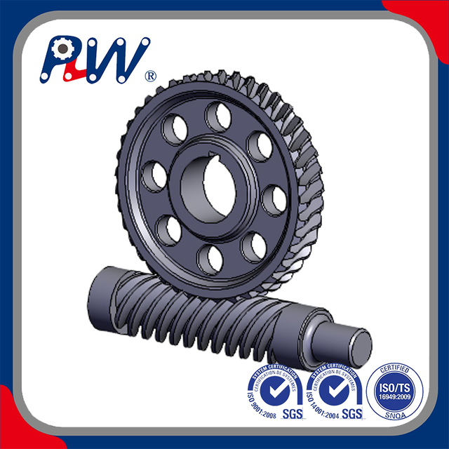 Heavy-Duty Worm Gear Set for Industrial Transmission