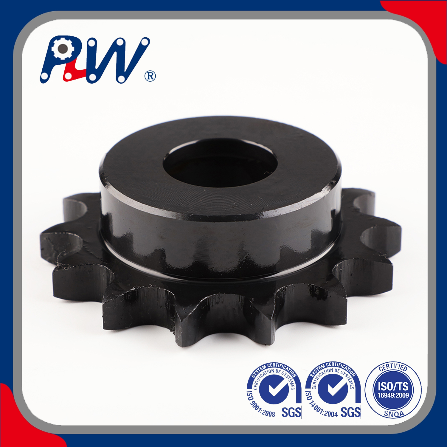 Steel Teeth Hardened Chain Wheel Sprocket Single, Double, Triple, American Standard, European Standard, Sprocket