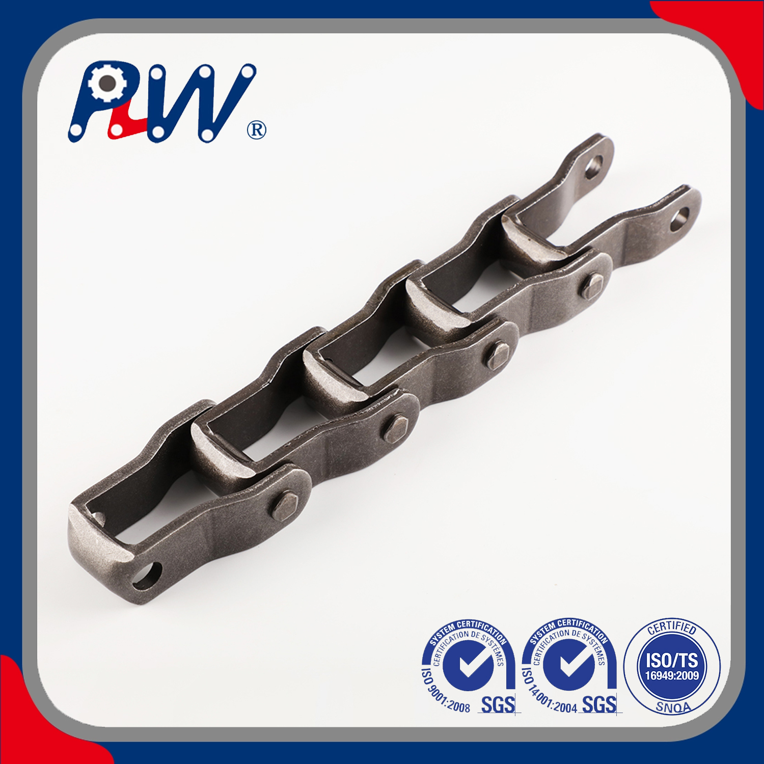 Steel Pintle Chains With Attachments