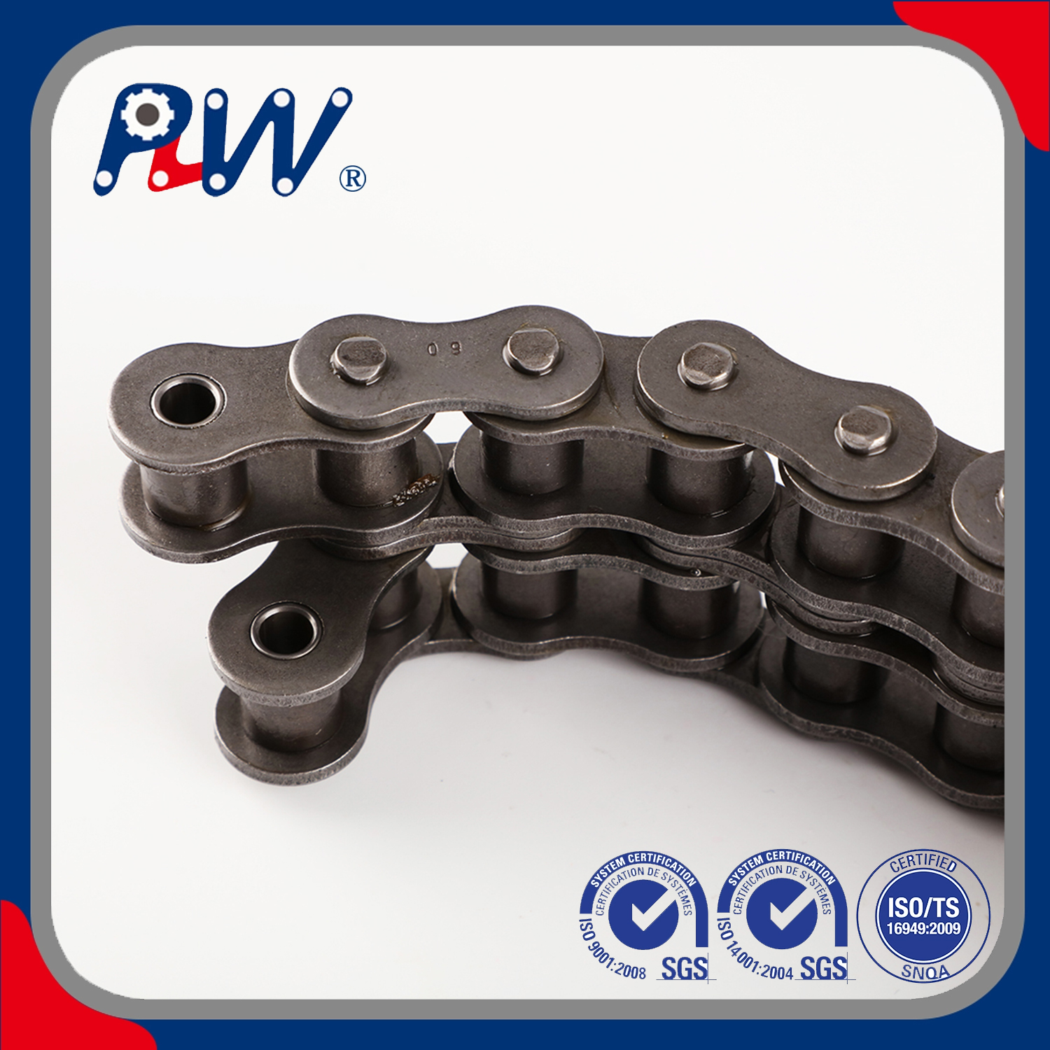 Short Pitch Precision Roller Chain (B Series) Duplex Roller Chains