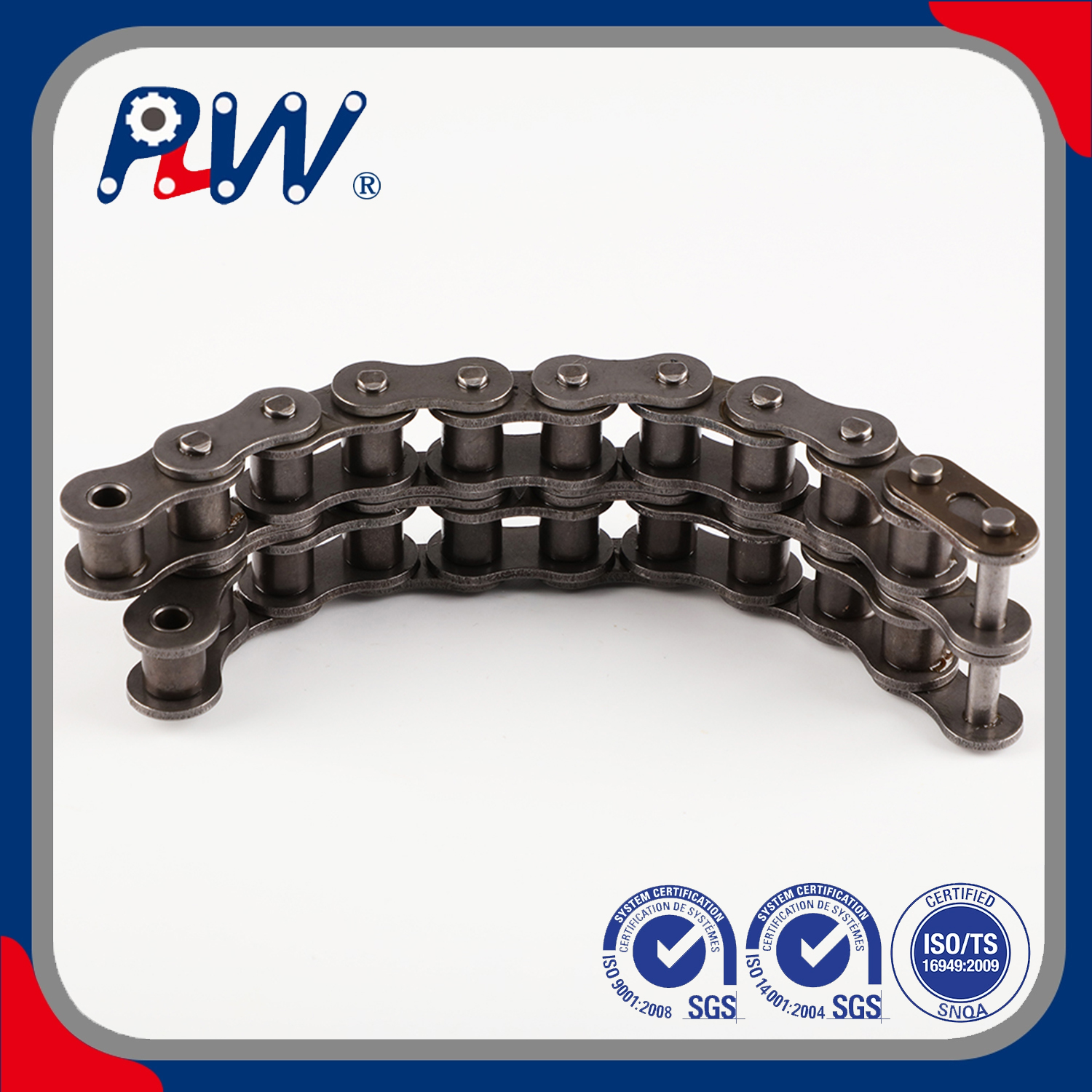 Short Pitch Precision Roller Chain (B Series) Duplex Roller Chains