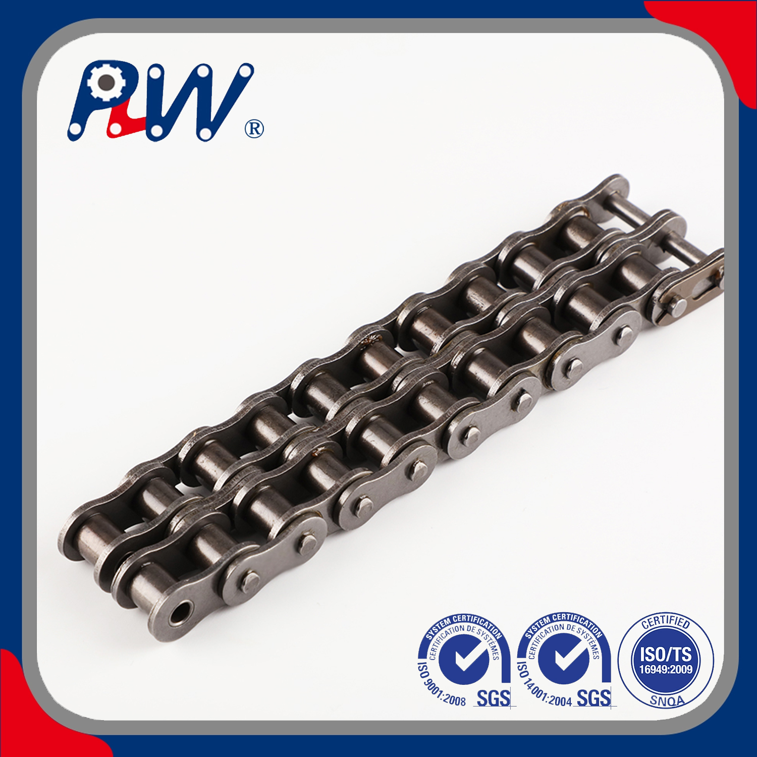 Short Pitch Precision Roller Chain (B Series) Duplex Roller Chains