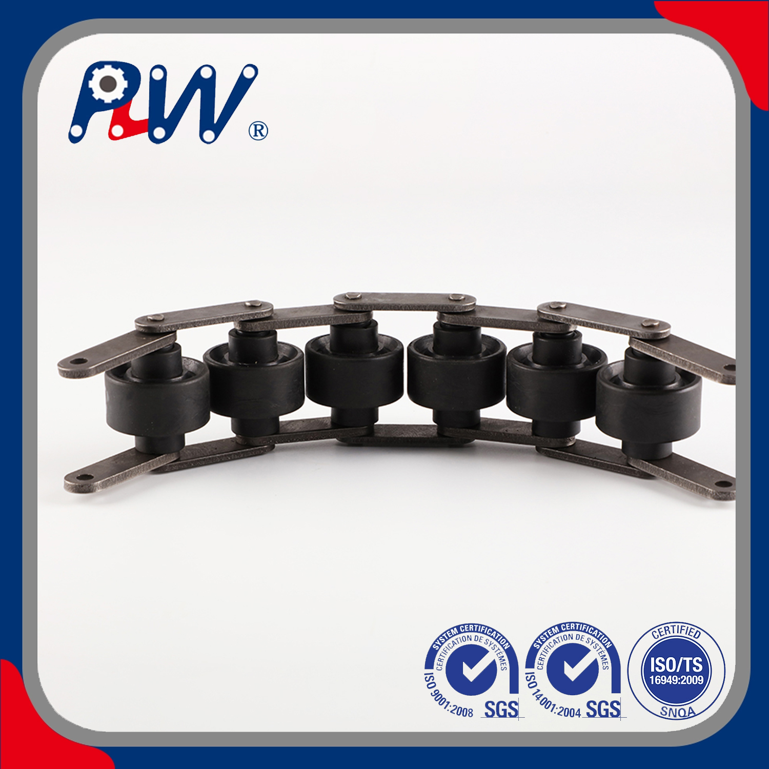 Industrial Grade Dual Link Chains, High-Tensile Strength