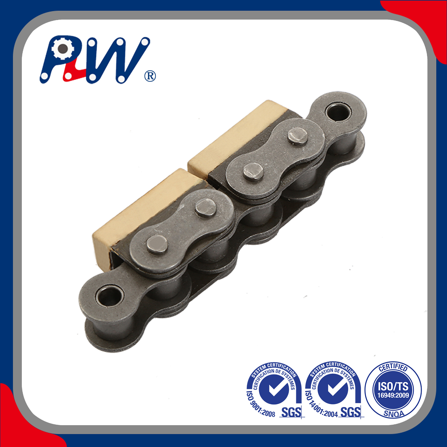 Roller Chain with U Type Attachments