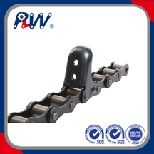 C TYPE STEEL AGRICULTURAL CHAIN WITH ATTACHMENTS-CA2060-C6E