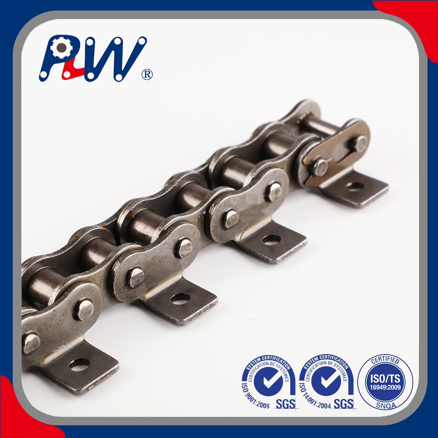 Precision Welded Steel Chains with Custom Attachments