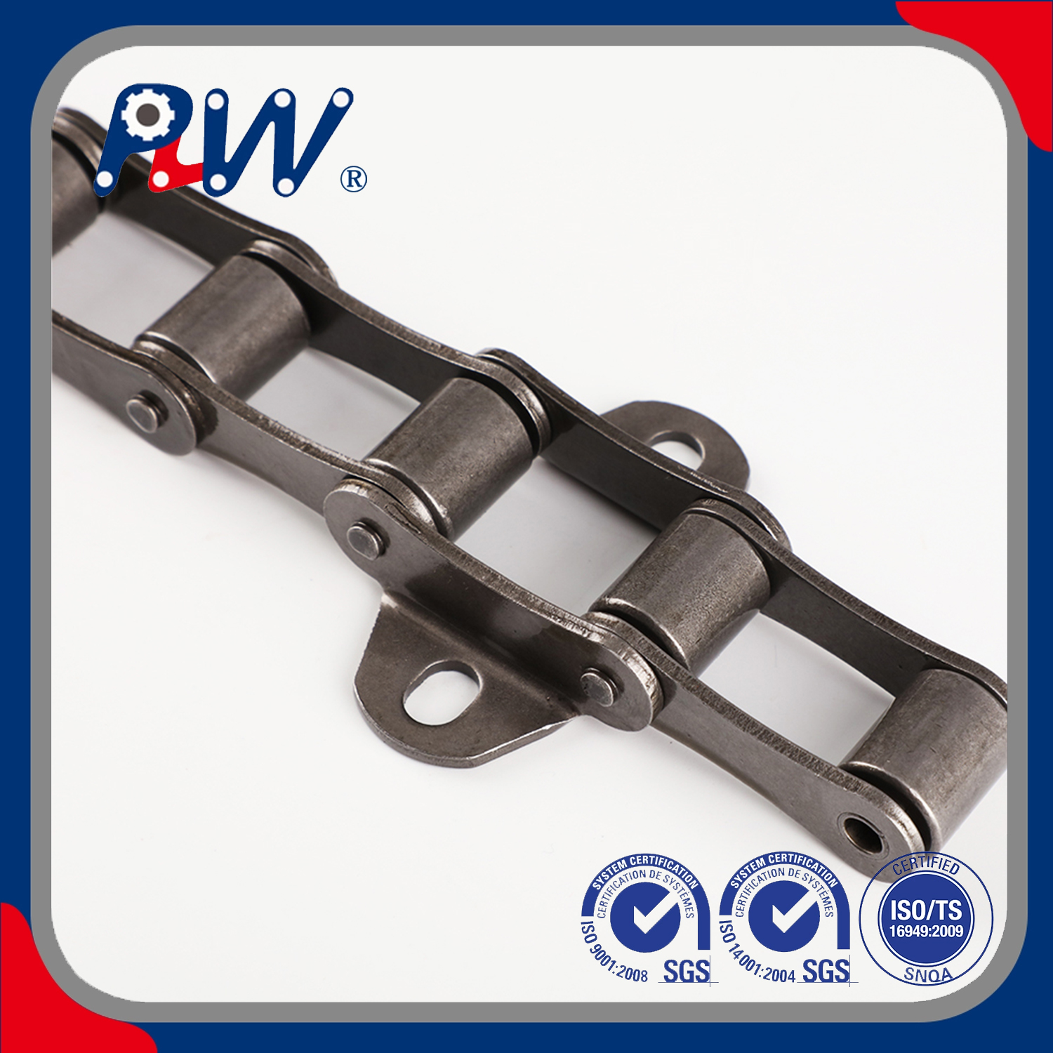 High Strength High Temperature Resistance Conveyor Roller Chain for Agricultural Field