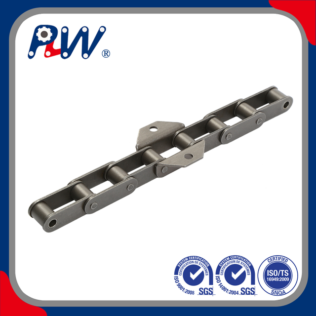  C TYPE STEEL AGRICULTURAL CHAIN WITH ATTACHMENTS-38.4VK1