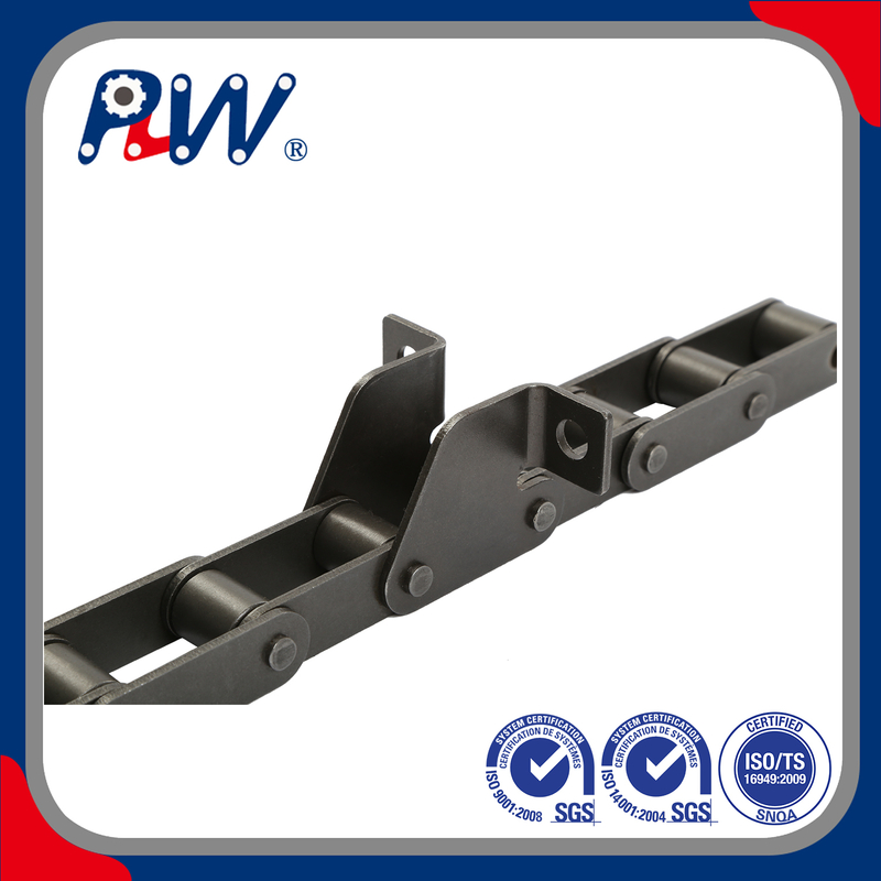 S TYPE STEEL AGRICULTURAL CHAIN WITH ATTACHMENTS-S32SD