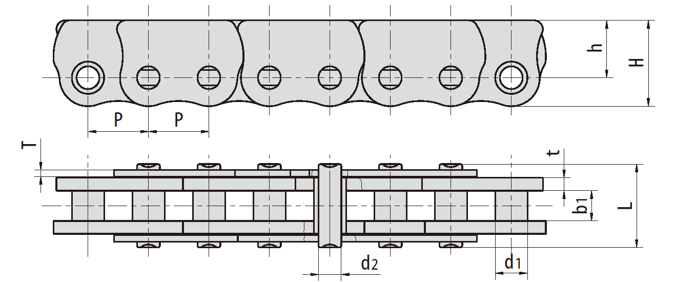 Stainless steel anti-sidebow chain for push-out windows dimensions