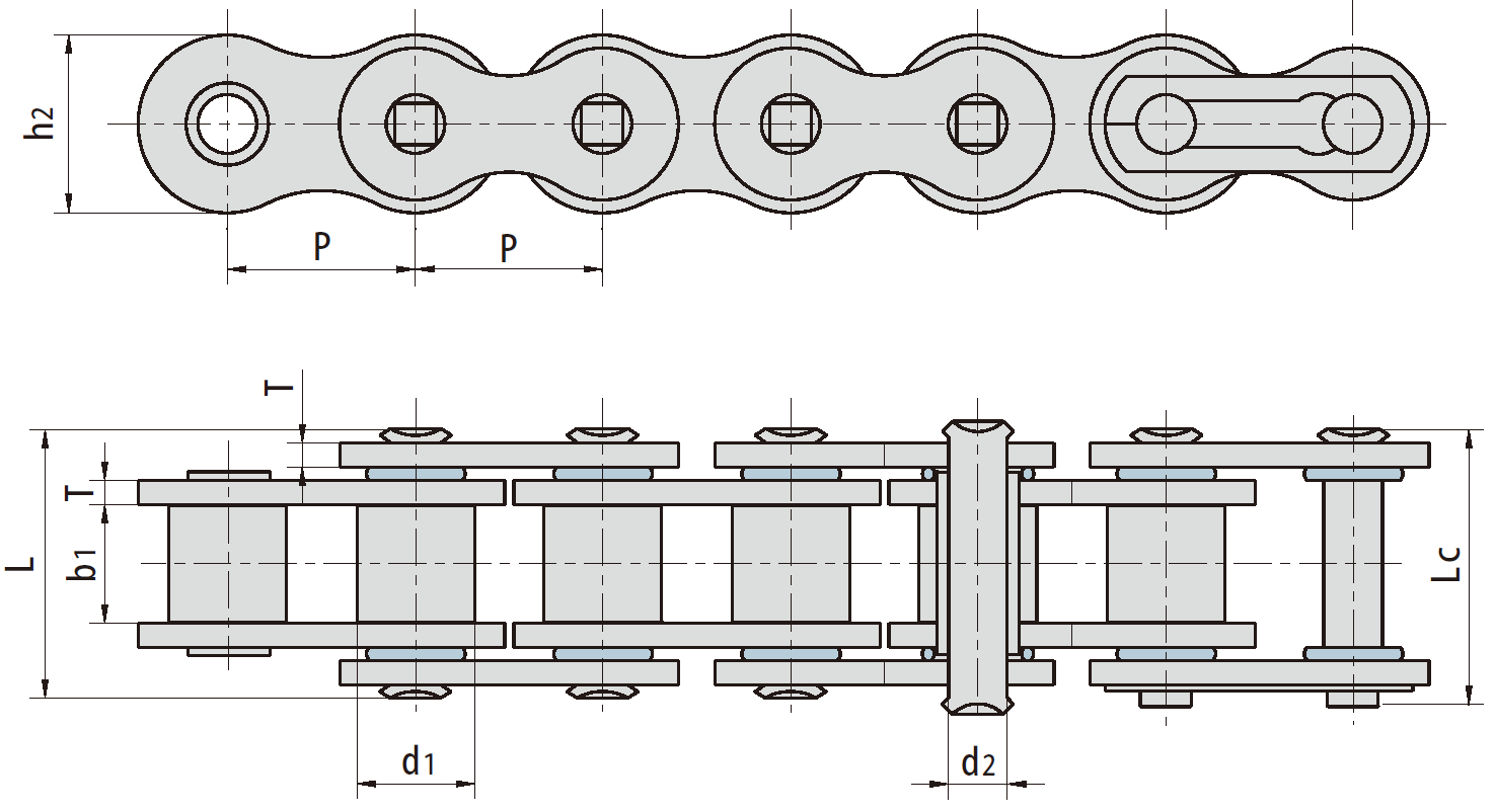 O-Ring Sealed Motorcycle Drive Chain
